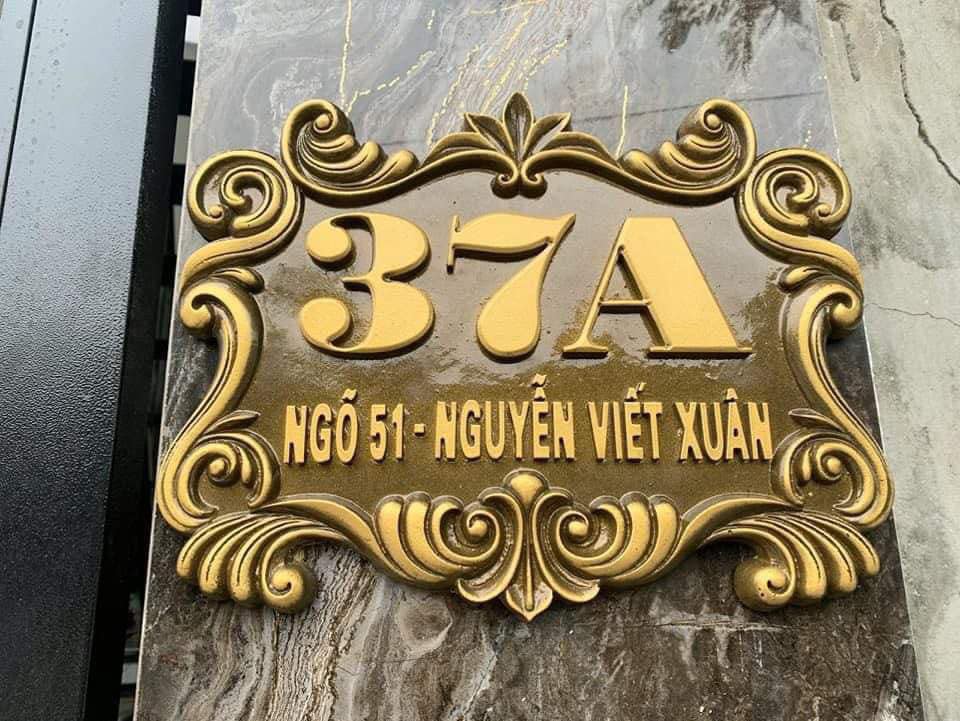 biển số nhà nhôm đúc