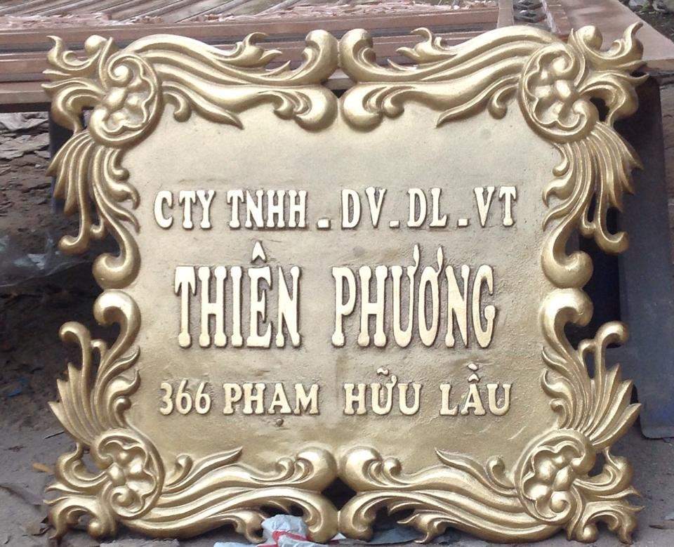 biển số nhà nhôm đúc