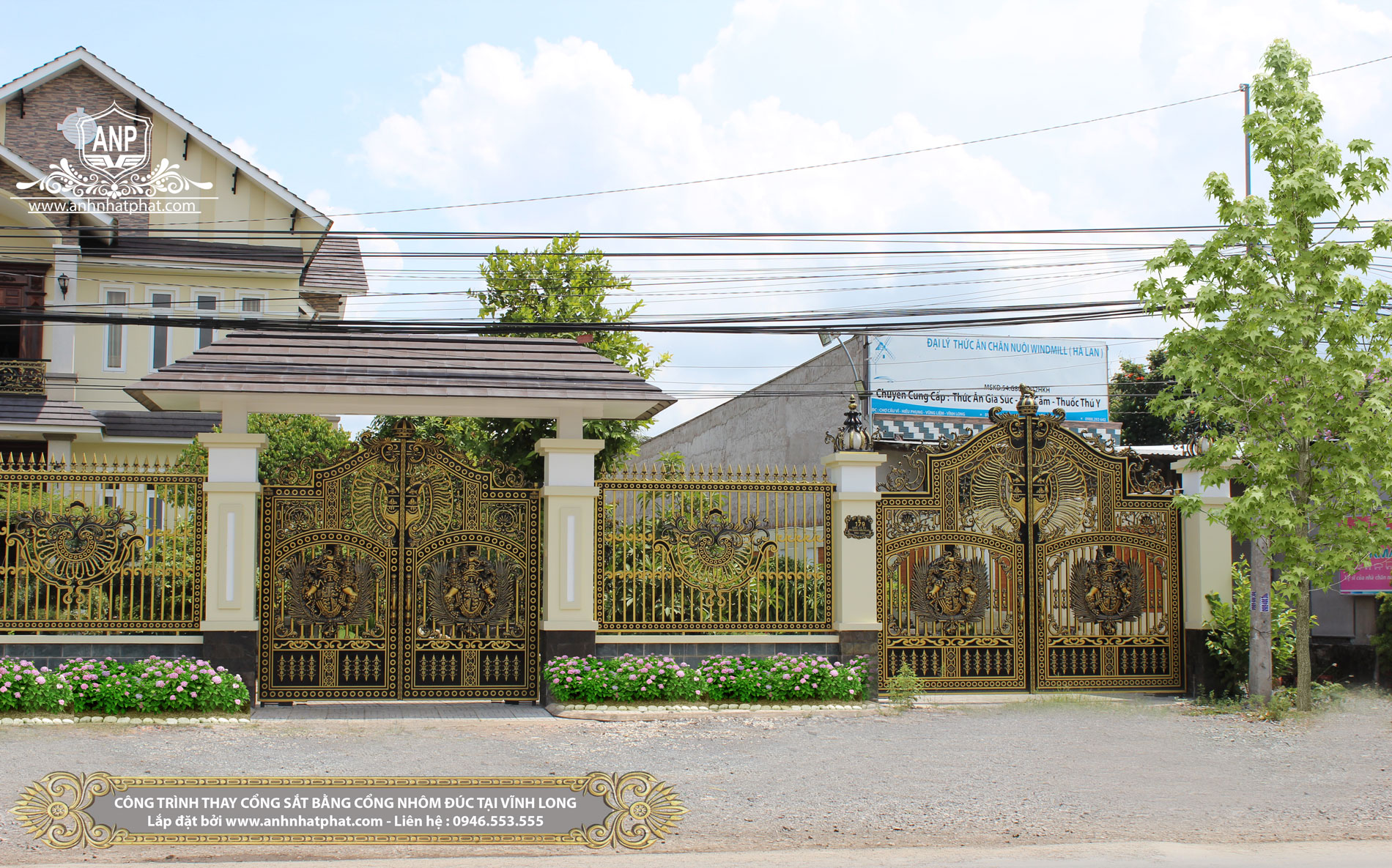 Choáng ngợp với 50 mẫu cửa cổng sắt mỹ thuật đẹp tại Đà Nẵng